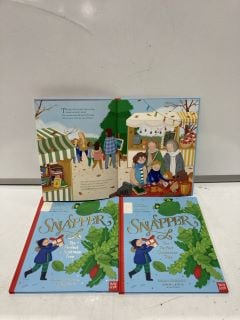 1 X BOX OF CHILDREN'S BOOK SNAPPER THE PERFECT CHRISTMAS TREE TOTAL RRP £150