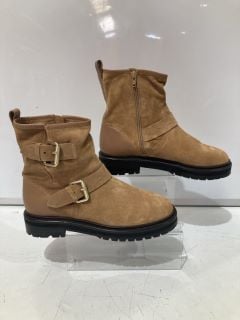 2 X JOHN LEWIS AND/OR RIVER BOOTS BRLI (TAN) EUR 38 EUR 41 TOTAL RRP £258