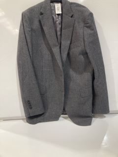 QTY OF ASSORTED CLOTHING TO INCLUDE JOHN LEWIS WOOL BLAZER GREY SIZE 14 TOTAL RRP £185