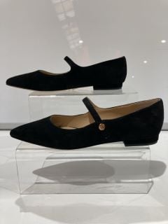 RALPH LAUREN SUEDE LONDYN FLATS UK4 RRP £159