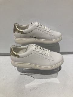 KATE SPADE LIFT SNEAKERS OPTIC WHITE/GOLD EUR 40 RRP £97