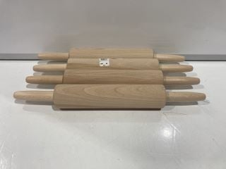 1 X BOX OF ROLLING PINS