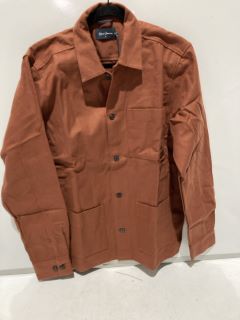 OLIVER SWEENEY TRAMORE RUST SHIRT MEDIUM RRP £179