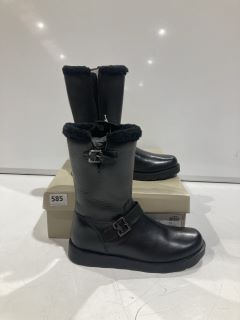 2 X JOHN LEWIS LEIA 2 BOOTS BLACK SIZES EUR 37 EUR 36 TOTAL RRP £96