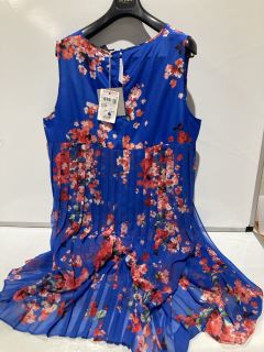 JOHN LEWIS DOROTHY FLORAL DRESS SIZE 22 RRP £340