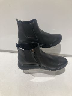 JOHN LEWIS PRISCILLA BOOTS BLACK SIZE 7 AND TABAGO BLACK BOOTS SIZE 39 RRP £268