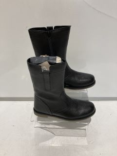 2X JOHN LEWIS KNEE HIGH BUCKLE BLACK BOOTS SIZE 36 AND JOHN LEWIS KNEE HIGH BUCKLE BLACK BOOTS SIZE 39 RRP£96