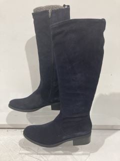 2 X JOHN LEWIS TIAGO BOOTS BLUE NAVY SIZE 4 & 5 TOTAL RRP £174