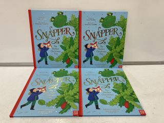 QTY OF SNAPPER THE PERFECT CHRISTMAS TREE CHILDREN'S BOOKS RRP £290