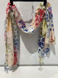 QTY OF ASSORTED ITEMS INCLUDING JOHN LEWIS FLORAL SILK SCARF TOTAL RRP £457