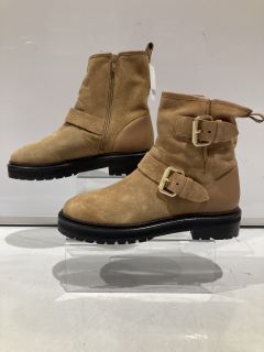 2 X JOHN LEWIS AND/OR RIVER BOOTS TAN SIZES EUR 38 EUR 39 TOTAL RRP £102