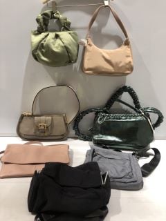 QTY OF ITEMS TO INCLUDE JOHN LEWIS HANDBAGS TOTAL RRP £150