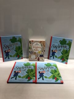 QTY OF ITEMS TO INCLUDE JOHN LEWIS BOOKS SNAPPER PLANT TOTAL RRP £100