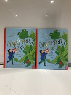 BOX OF ASSORTED ITEMS TO INC JOHN LEWIS SNAPPER BOOK RRP£80