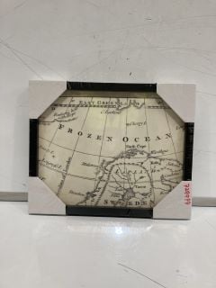 MAP OF EUROPE II WALL ART RRP £115