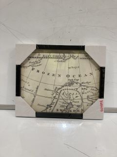 MAP OF EUROPE III WALL ART RRP £115