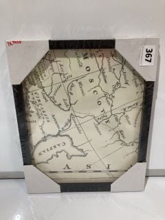 MAP OF EUROPE VI WALL ART RRP £115