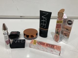 BOX OF ASSORTED ITEMS TO INC NARS PURE RADIANT TINTED MOISTURIZER SHADE MED/DARK 1 MALAGA RRP £100