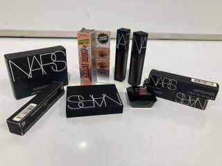 BOX OF ASSORTED ITEMS TO INC NARS POWERMATTE LIP PIGMENT  SPIN ME 2787 RRP£100