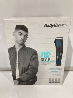 BABYLISS MEN JAPANESE STEEL TRIMMER PRECISION HAIR CLIPPERS TOTAL RRP £93.00