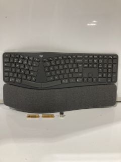 LOGITECH ERGO K860 WIRELESS ERGONOMIC COMPUTER KEYBOARD BLACK TOTAL RRP £96.00