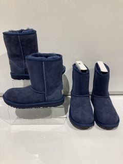 2 X UGG KIDS CLASSIC SHOE UK  SIZE 2 ,3 TOTAL RRP £69