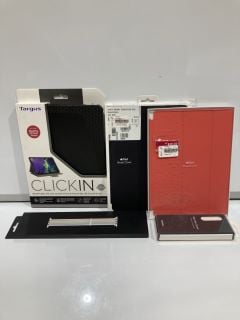 BOX OF ASSORTED ITEMS TO INCLUDE CLICK IN PROTECTIVE CASE BLACK SIZE IPAD PRO 11 INCH TOTAL RRP £100