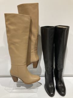 2 X JOHN LEWIS SAVANNAH NTBE BOOT SIZE 38 TOTAL RRP £100