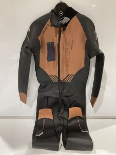 ZONE3 WETSUIT MEN'S THERMAL AGILE BLACK/BROWN SIZE M TOTAL RRP £ 200