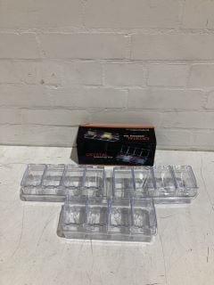 13 X INDIVIDUALLY PACKED CRYSTAL SEASONING BOXES