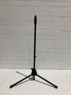 4 X TIGER TRIPOD MICROPHONE STAND COLOUR BLACK