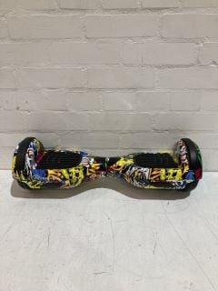 1 X GIFT GADGET YELLOW GRAFFITI HOVERBOARD