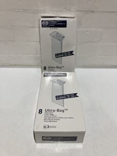 QTY OF ITEMS INCLUDING ULTRA BAG AUTOMATIC FILTER BOX