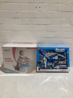 QTY OF ITEMS INCLUDING KIDOOLA POTTY TRAINER