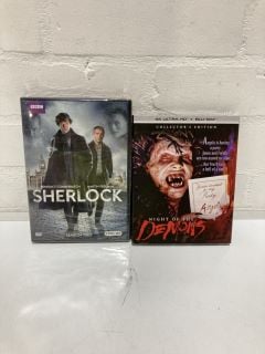 QTY OF ITEMS INCLUDING BBC SHERLOCK HOLMES SEASON 2