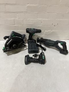 DENALI 20V 4 IN 1 COMBO (DRILL, RECIPROCATING AND CIRCULAR SAW AND FLOOD LIGHT) TOTAL RRP £175 (ID MAY BE REQUIRED)