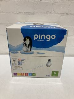 QTY OF ITEMS INCLUDING PINGO ULTRASOFT NAPPIES