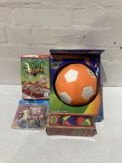 QTY OF ITEMS INCLUDING STAY ACTIVE KICKER BALL