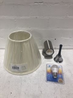 QTY OF ITEMS INCLUDING PHILLIPS GARDEN WALL LIGHT