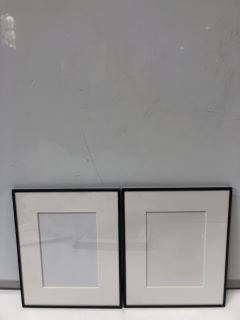 A QTY OF FIVE DIFFRENT SIZES OF THE WHITE COMPANY POSTER FRAMES INCULDE 13CM X 18CM  - TOTAL RRP £60