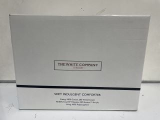 THE WHITE COMPANY SOFT INDULGENT COMFORTER ULTRA WARMTH TWIN 70X92IN TOTAL RRP £70