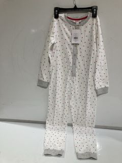 3 X THE WHITE COMPANY CHILDRENS CLOTHING ITEMS TO INCLUDE WAFFLE HENLEY PYJAMA 7-8 YEARS TOTAL RRP £75