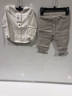 3 X THE WHITE COMPANY CHILDRENS CLOTHING TO INCLUDE FAIRISLE CARDIGAN 3-4 YEARS TOTAL RRP £98