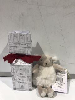 4 X THE WHITE COMPANY CHILDRENS TEDDYS TO INCLUDE MINI POM SHEEP TOTAL RRP £60