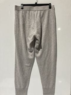 THE WHITE COMPANY CASHMERE CUFFED JOGGER - EXTRA LARGE - WHITE - TOTAL RRP £189