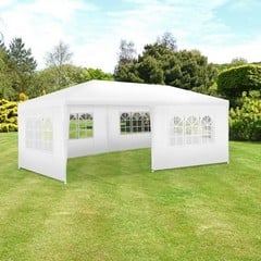 TECTAKE WHITE PAVILION GAZEBO 404819