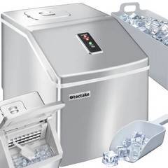 TECTAKE CLEAR ICE CUBE MACHINE 400162 RRP £241.99