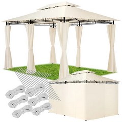 TECTAKE GARDEN PAVILION GAZEBO 403269 RRP £202.99