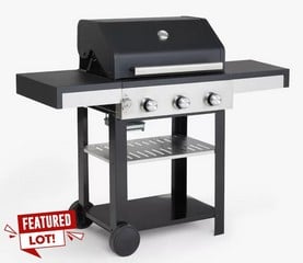 JOHN LEWIS 3 BURNER GAS BBQ 85330104 RRP £319