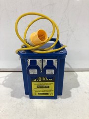 ELECTRO-WIND 3.0 KVA STEP UP TRANSFORMER (2-16A SOCKETS)